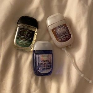 pack of Three NEVER USED bath and body works hand sanitizer